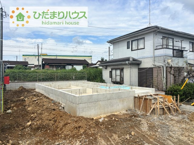 【外観】 | 牛久市上柏田第10　新築戸建 | 10/4撮影