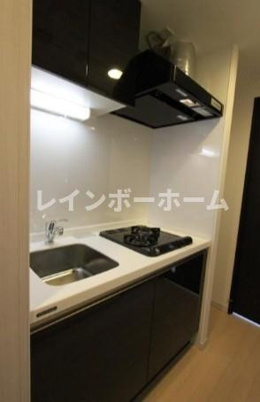 江東区木場５丁目の賃貸マンションのキッチン