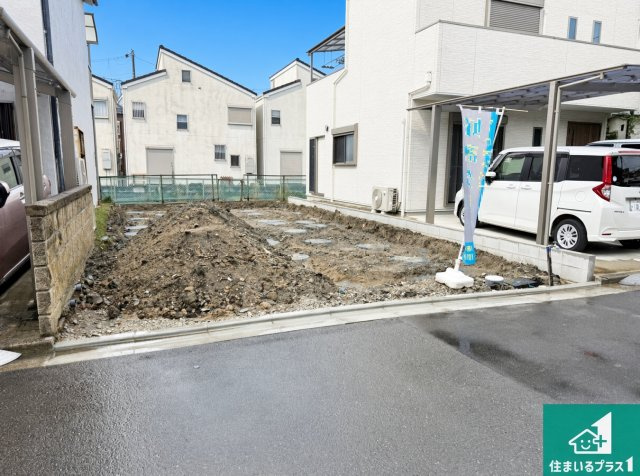 ◆東大阪市新鴻池町　第2期　新築一戸建ての外観|現在の進捗状況です！順調に作業進行中、完成が待ち遠しいです！詳細の間取り等、お気軽にお問い合わせください！