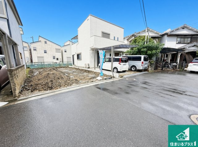◆東大阪市新鴻池町　第2期　新築一戸建ての外観|現在の進捗状況です！順調に作業進行中、完成が待ち遠しいです！詳細の間取り等、お気軽にお問い合わせください！