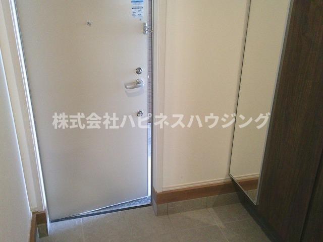 ボヌールメゾンＣの玄関
