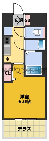 【間取り】 | プレリス今池エルトリア | 間取りです。