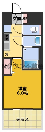 【間取り】 | プレリス今池エルトリア | 間取りです。