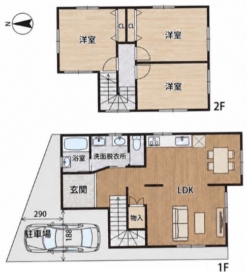 小平市天神町2丁目　中古戸建
