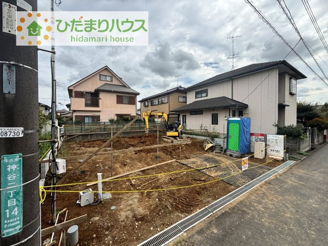 【外観】 | 牛久市神谷11期　新築戸建 | 10/4撮影