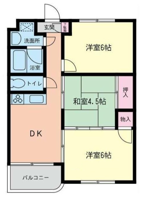 エクセル相武台の間取り