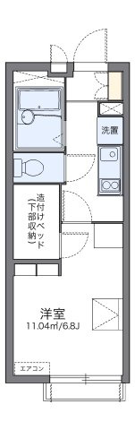 レオパレスこかげの間取り