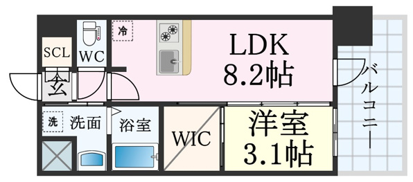 エステムコート三宮ＥＡＳＴVルシーダ