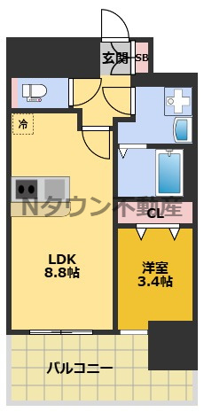 【間取り】 | プレリス今池エルトリア | 間取りです。