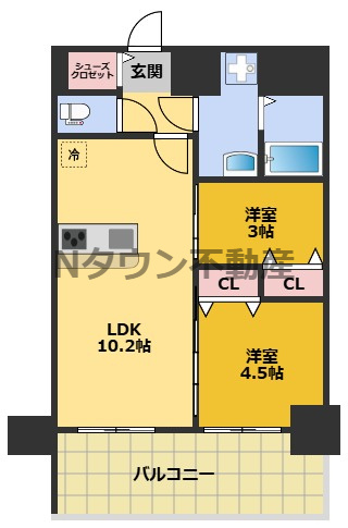 【間取り】 | プレリス今池エルトリア | 間取りです。