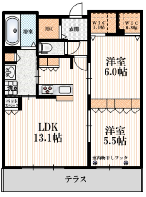 Ｌｅ　Ｃｉｅｌの間取り|★間取図★