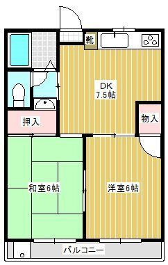 【間取り】 | ジュエリーコートＡ