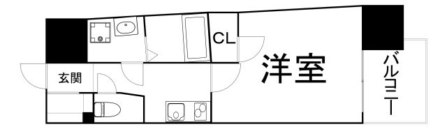 【間取り】 | JPレジデンス大阪上町台