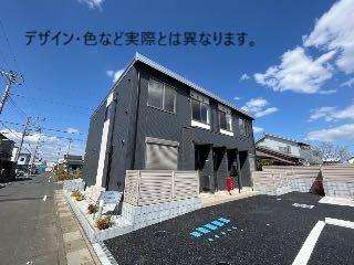 メルセデス(坂戸市伊豆の山町　アパートＡ棟新築工事)の外観|同型タイプ