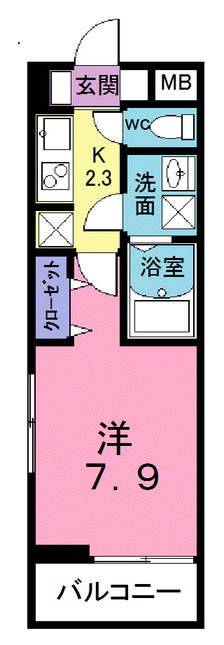 アルバＵの間取り