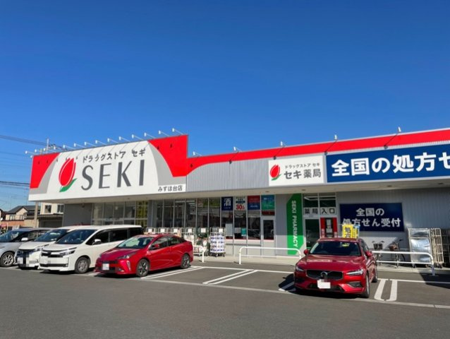 プレジールⅡの周辺|ドラッグストアセキまで1200m