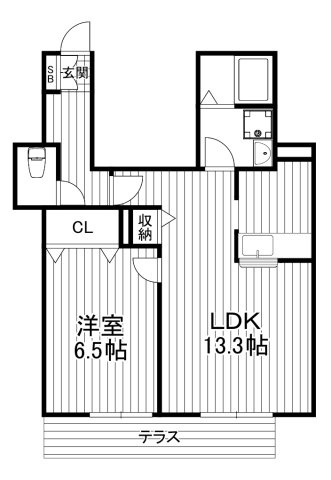 【間取り】 | グランドヒルズ代沢