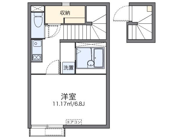 レオネクスト池上の間取り