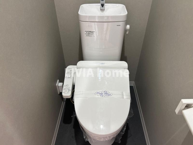 大田区仲六郷４丁目のアパートのトイレ