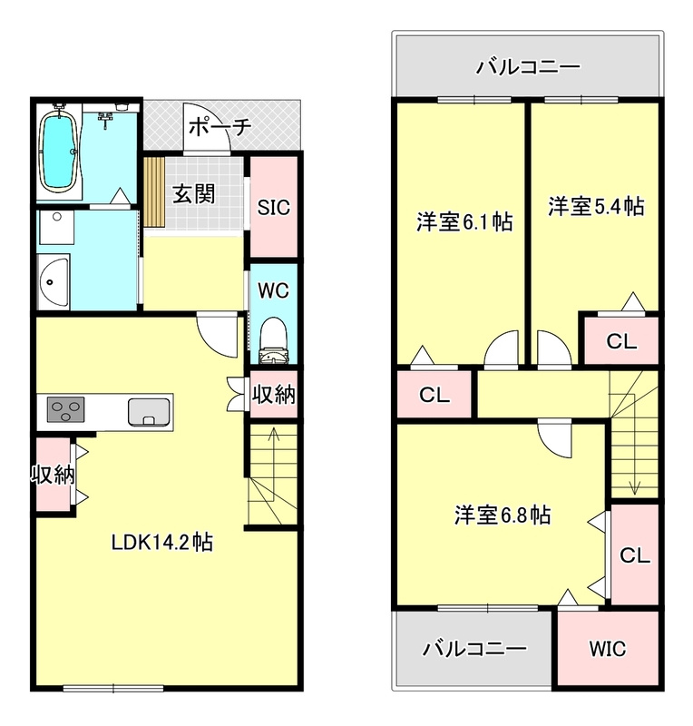 AG REGA東園田の間取り