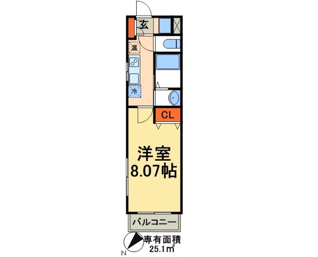 サンイング北松戸の間取り