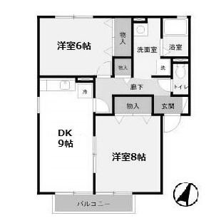 【間取り】 | ニューポワール　Ｃ