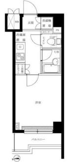 【間取り】 | ルーブル二子多摩川