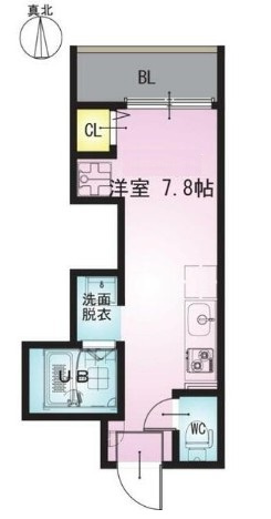 大田区大森西２丁目のアパートの間取り