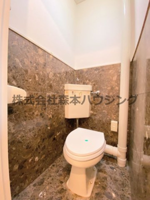 【トイレ】 | 　大西マンション | 落ち着いたトイレです