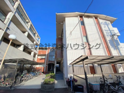 【外観】 | 　大西マンション | 落ち着いた雰囲気の外観です