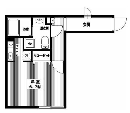 ブランシェ大宮の間取り