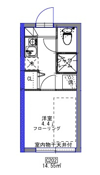 PIER松原の間取り
