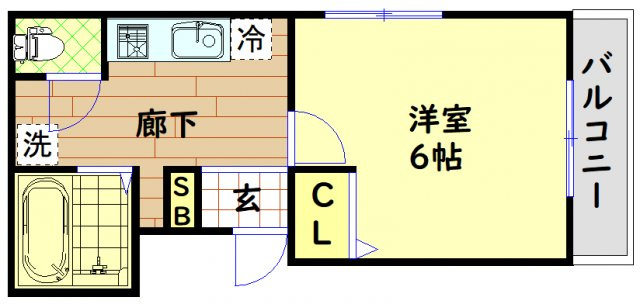 【間取り】 | レフィナード恵美須
