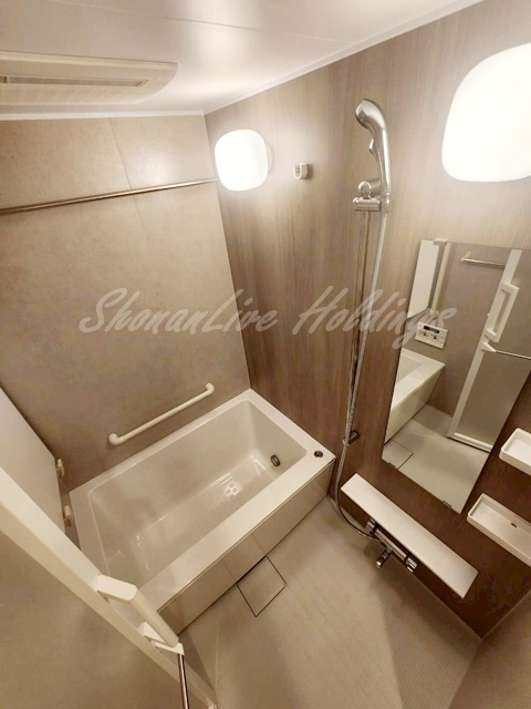 藤沢市鵠沼石上２丁目の賃貸マンションの浴室|浴室乾燥もあり女性の方も安心♪