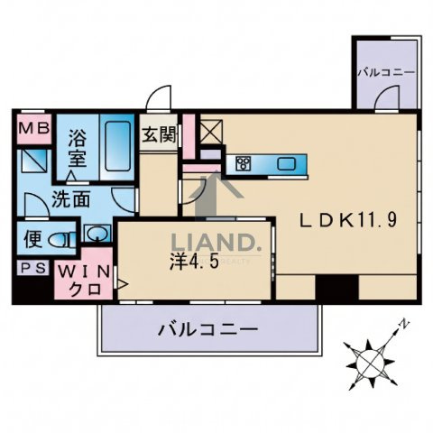 Cresci la Zona 玉川小学校区の間取り|Cresci la Zona