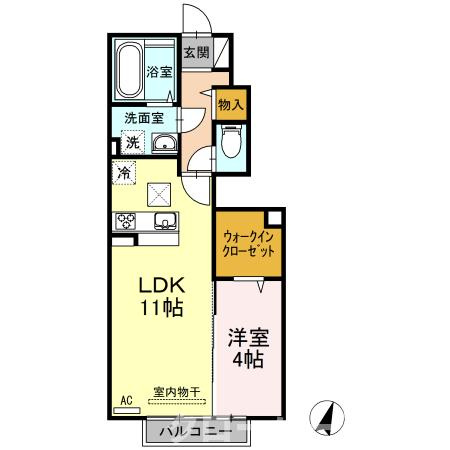 ブランノワール前塩屋の間取り