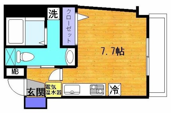 サンクレスの間取り|間取りです。