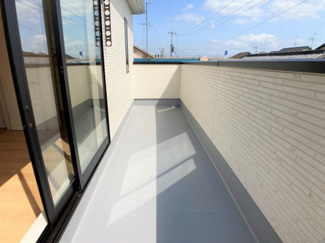 【バルコニー】 | リナージュ ネクスジー 大和高田市今里町 01期 全2棟 2号棟 | 施工例写真