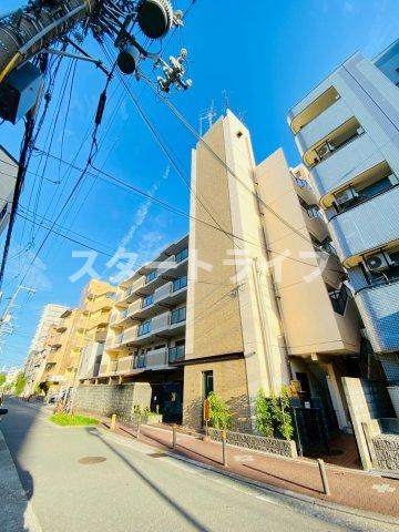 大阪市東淀川区小松２丁目の賃貸マンションの外観