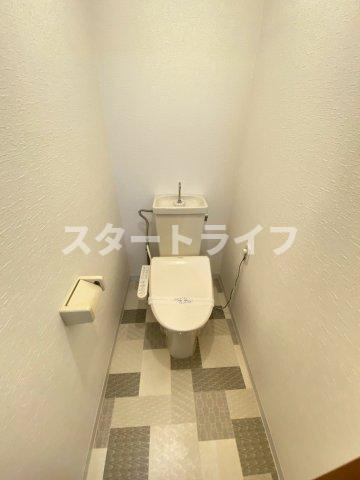 大阪市東淀川区小松２丁目の賃貸マンションのトイレ