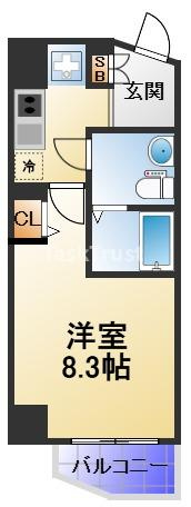【間取り】 | ビガーポリス224松ヶ枝町Ⅱ
