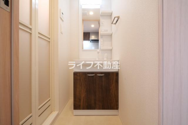 スワンズシティ大阪エスクレアの洗面所|洗面所です