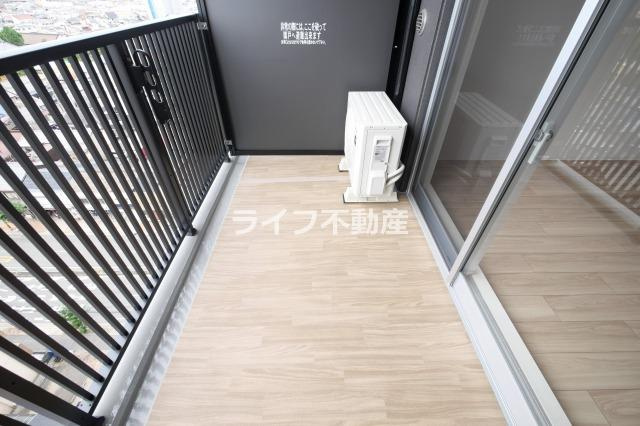 スワンズシティ大阪エスクレアのバルコニー|バルコニーがあります