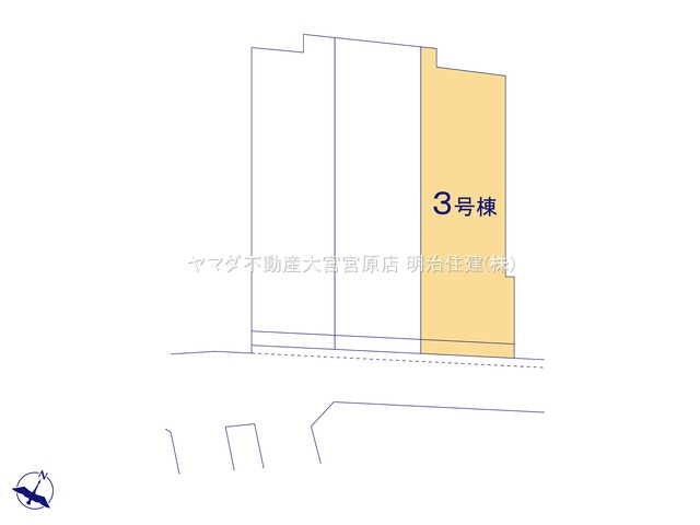 さいたま市見沼区南中丸17期の区画図