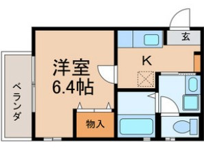 ハイツ美樹の間取り