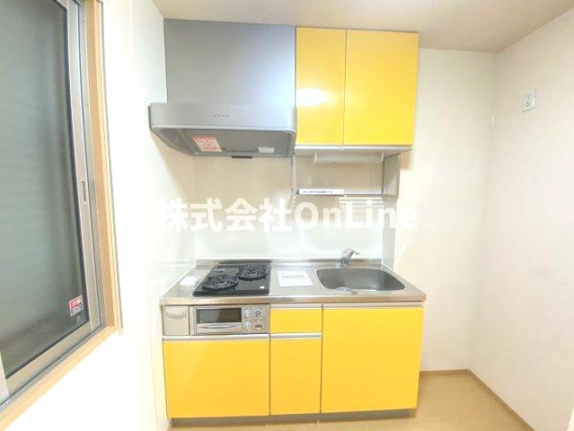 レフィナードカルチェA棟のキッチン