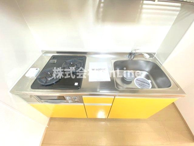 レフィナードカルチェA棟のキッチン