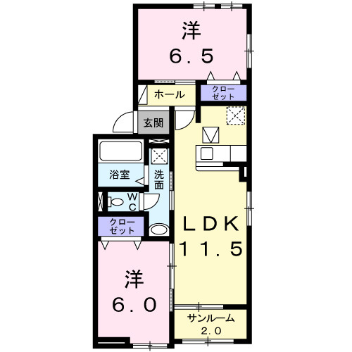 【間取り】 | アンフィニ佐久平