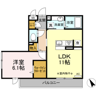 【間取り】 | BLESS港南上大岡 A棟
