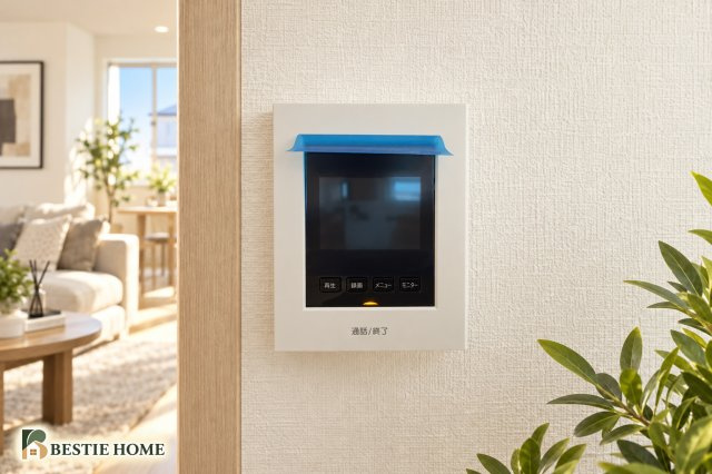 【徒歩１５分以内、住宅性能評価最高等級】横浜市港北区小机町　新築戸建ての防犯設備|本画像はAIがCGで家具等を作成しており、実際の現地には設置されておりません。販売価格には含まれておりません。